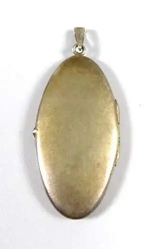Original altes Medaillon aus Alpacca