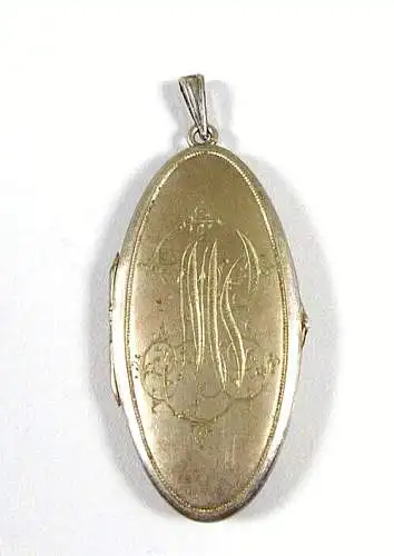 original altes Medaillon aus Alpacca
