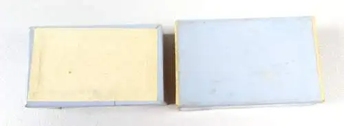sehr alte Schachtel Pillendose mit Werbung  Clemens Scherfler Warnsdorf Apotheke