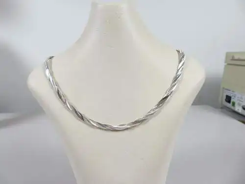Silberkette Silbercollier aus 925 Silber neuwertig aus Auflösung 41 cm