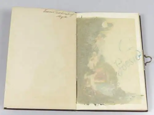 Poesie Album der Emma Teschendorff aus Neuzelle 1887