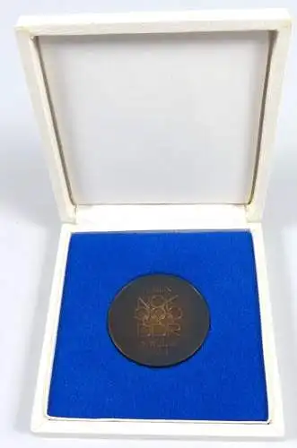 Medaille des NOK der DDR Jena 1985 in OVP Olympiade