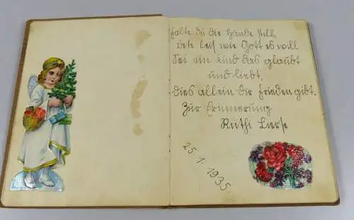 Poesie und Lackbilder Album Berlin Lichterfelde von 1935 bis 1937