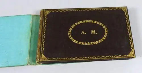 Außergewöhnliches Poesiealbum von 1836 mit vielen Sterbedaten