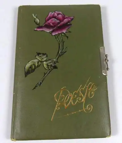 Poesie Album Berlin ab 1909 bis 1919 ohne Bilder