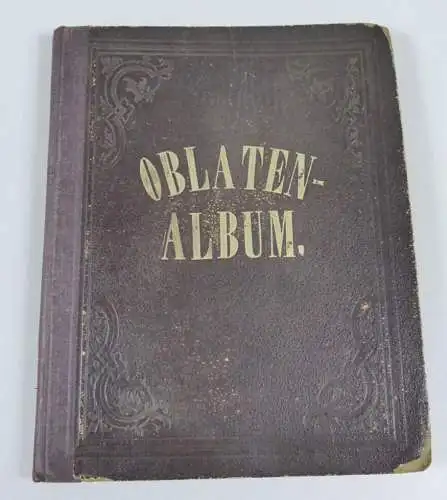 Oblaten und Glanzbilder Album von 1879 Georg von Schierstaedt