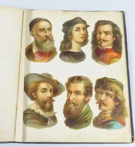 Oblaten und Glanzbilder Album von 1879 Georg von Schierstaedt