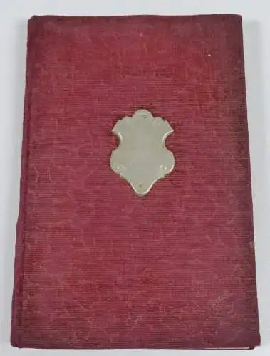 Oblaten Album 1891 Woldenberg und Sprüche