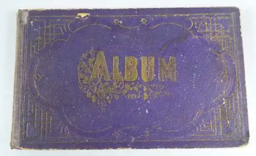 sehr schönes Oblaten Album von 1876 Tangermünde