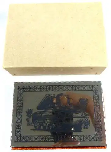 NVA DDR Ehrengeschenk Ministerium für Nationale Verteidigung Bild Abschußrampe
