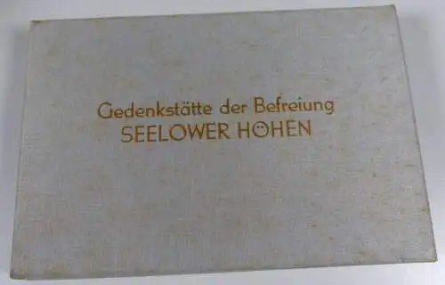 seltene große Medaille Meissen Seelower Höhen in OVP DDR