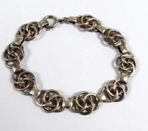 Armband aus 835 Silber  19,5 cm