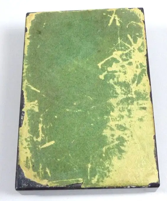 Bronze Relief Reichspräsident Hindenburg signiert Grabest als Schreibtisch Deko 2