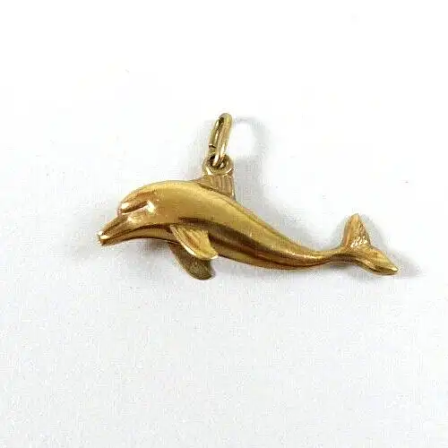 Anhänger Delphin aus 333 Gold