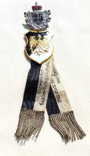 Abzeichen Preussischer Landes-Kriegerverband mit Krone für König und Vaterland