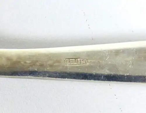 Ebel Bauhaus Art 6 Essgabeln 120 Silberauflage versilbert