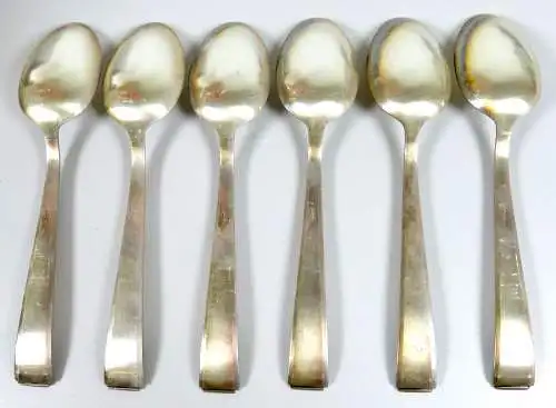 Ebel Bauhaus  Besteck 6 Esslöffel versilbert 120 Silberauflage