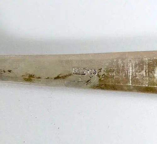 Ebel Bauhaus  Besteck 6 Esslöffel versilbert 120 Silberauflage