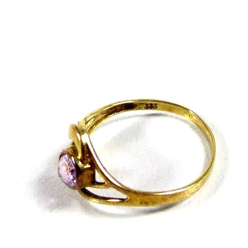 Ring aus 333 Gold mit Amethyst  Größe 53