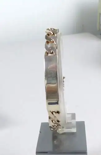 Glieder Armband aus 925 Silber massiv Länge 20,8 cm