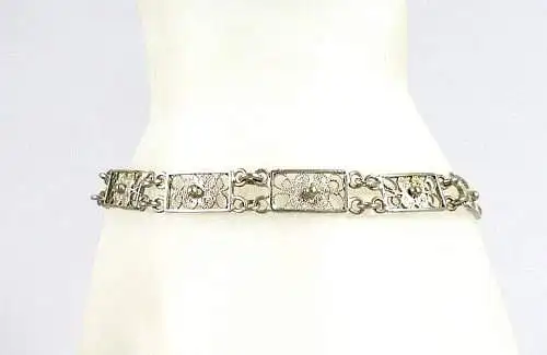 Zartes Armband aus 925 Silber 17,5 cm