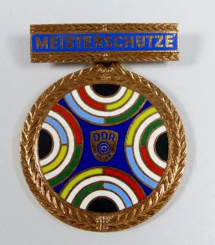 original alte Medaille von 1971 Europameisterschaften Sportschiessen Suhl