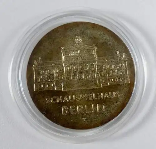 DDR 10 Mark Silber Schauspielhaus Berlin 1987 in OVP