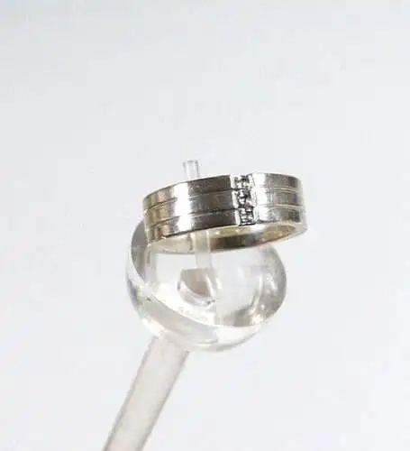 Viventy Bernd Berger Ring aus 925  mit weißen Steinen  Größe 57