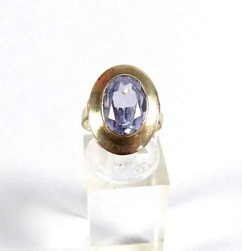 Ring aus 333 Gold mit Amethyst  Größe 54
