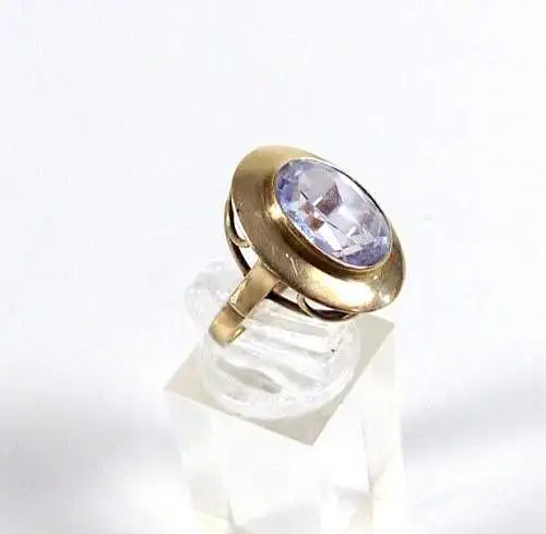 Ring aus 333 Gold mit Amethyst  Größe 54