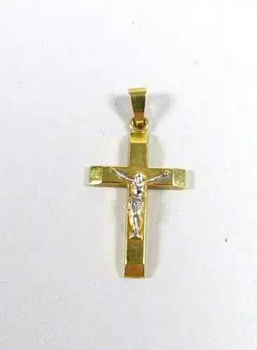 Anhänger Kreuz aus 375  Gold