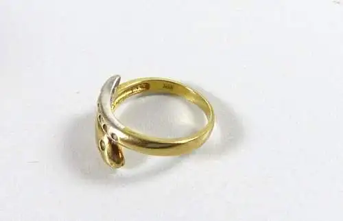 Schlangen Ring aus 333 Gold  Größe 55