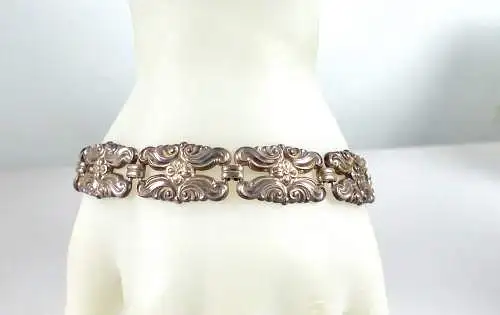 Tolles Armband aus 835 Silber 18,5 cm