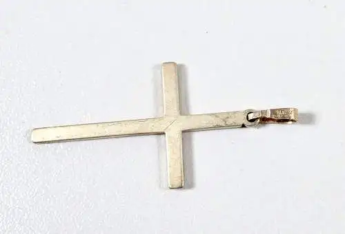 Kreuz Anhänger  aus 925 Silber ungetragen