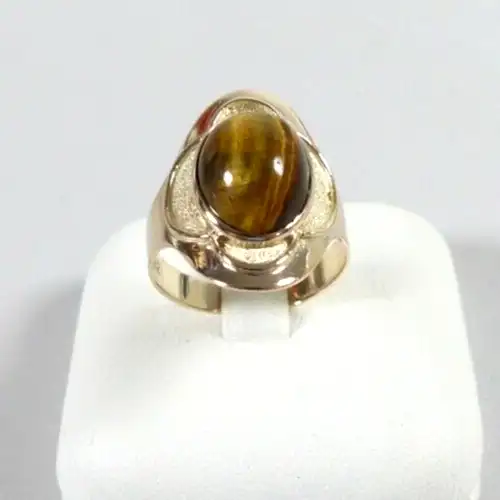 Ring aus 333 Gold Tigerauge