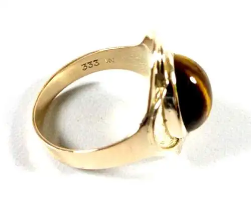 Ring aus 333 Gold Tigerauge