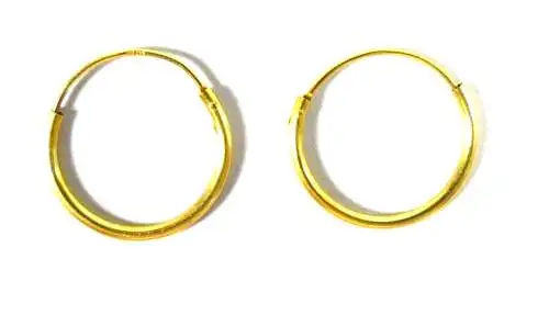 Creolen Ohrringe aus 333 Gold