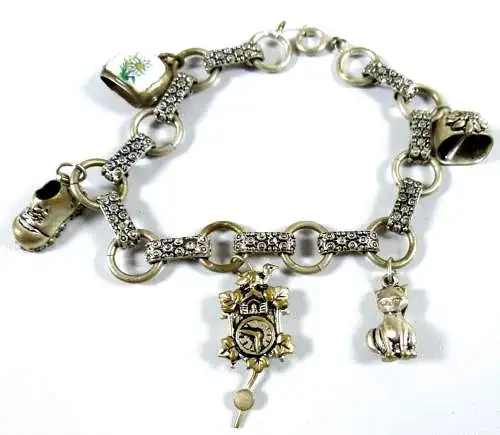 Bettelarmband versilbert