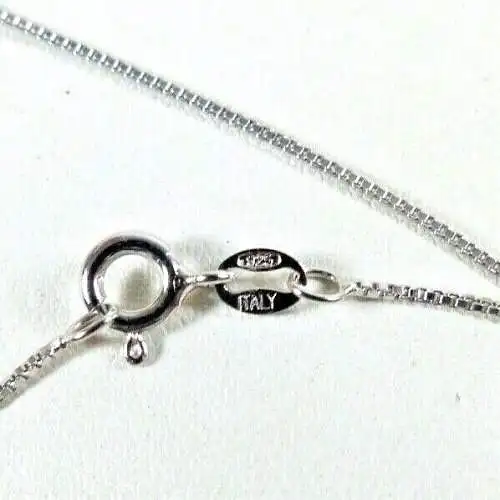 Kette aus 925 Silber mit Anhänger Kreuz