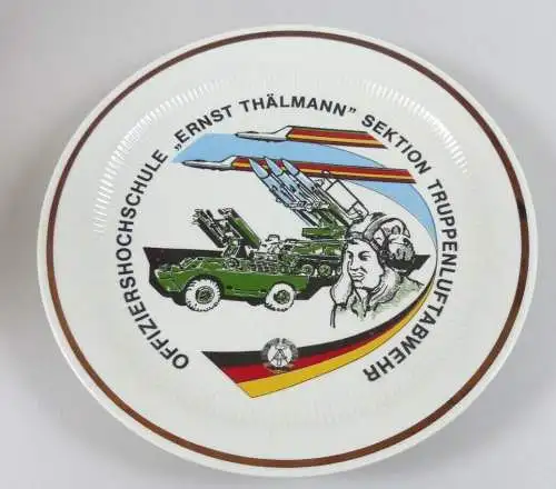 Ehrenteller Offiziershochschule der Volksmarine "Ernst Thälmann"   (da7005)