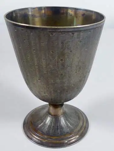 original alter Christofle Becher versilbert        (da6951)