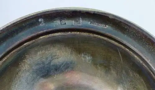 original alter Christofle Becher versilbert        (da6951)