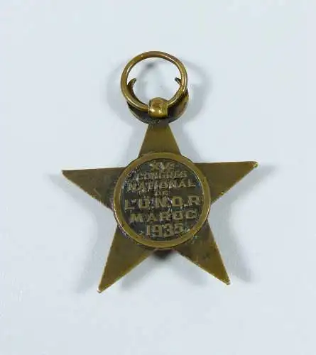 Medaille L´U.N.O.R.. MAROC 1935 LYAUTEY Bronze Femdenlegion  (da6824)