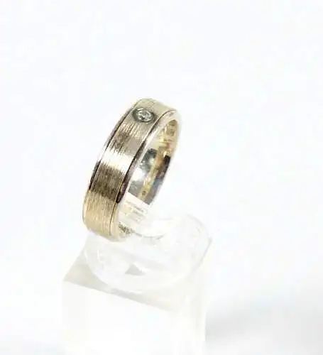 Ring aus 925 Silber mit Zirkonia, Gr. 60/Ø 19,1 mm  (da6713)