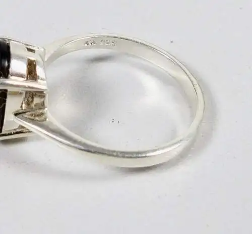 Ring aus 925 Silber mit Rauchquarz, Gr. 66/Ø 21 mm  (da6693)