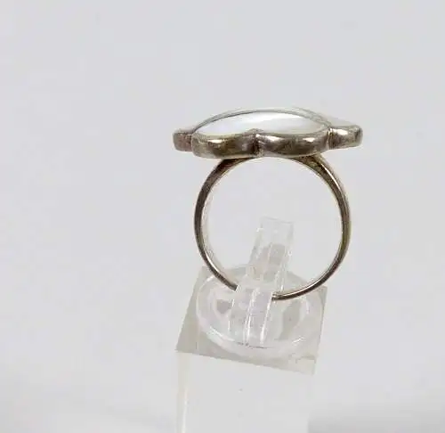 Ring aus 925 Silber mit Perlmutt, Gr. 59/Ø 18,8 mm  (da6641)