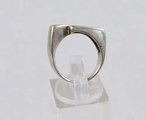 Ring aus 925 Silber, mit Onyx, Gr. 53/Ø 16,8 mm  (da6584)