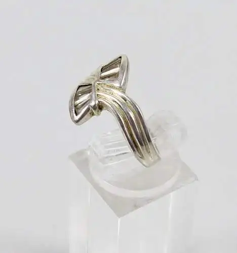 Ring aus 925 Silber mit weißen Kristallen, Gr. 54/Ø 17,2 mm  (da6579)