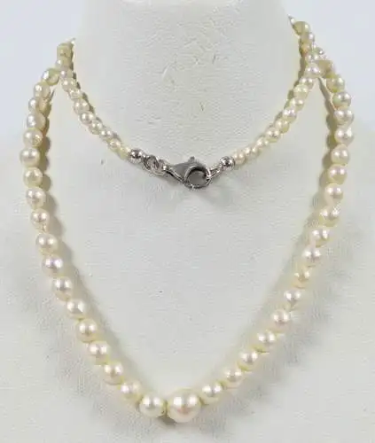 Perlenkette mit Verschluss aus 925 Silber     (da6561)