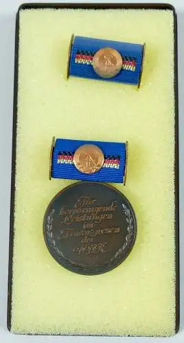 DDR Medaille für hervorragende Leistungen im Finanzwesen, Bartel 293 d  (da6431)